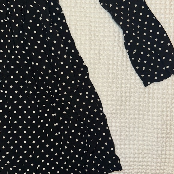 H&M Elegant Black and White Polka Dot Dress - Picture 4 of 7